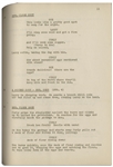 Moe Howard's 27pp. Script Dated November 1938 for The 1939 Three Stooges Film ''Yes, We Have No Bonanza'' -- Very Good Condition